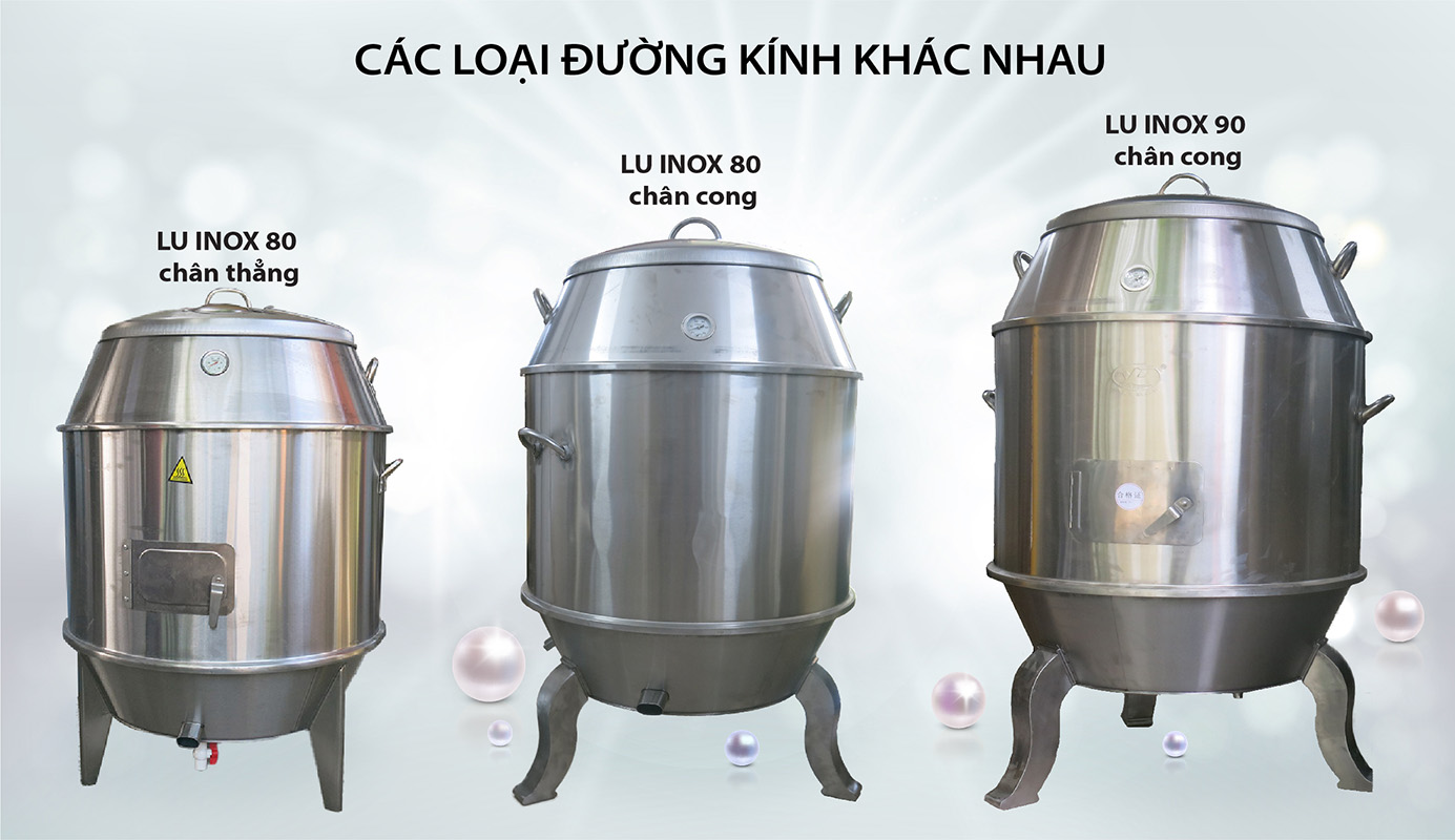 Lò quay vịt chân cong 90